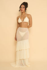 ELENA SKIRT-VANILLA