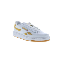 Reebok Club C Revenge Womens White Leather Lifestyle Sneakers Shoes