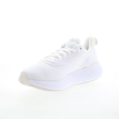 Reebok DMX Comfort + Womens White Mesh Lace Up Lifestyle Sneakers Shoes