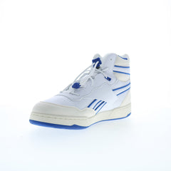 Reebok Milk Makeup BB 4000 II Mid Vegan Mens White Sneakers Shoes