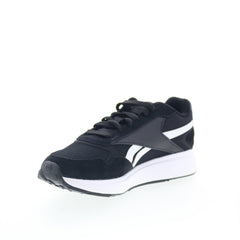 Reebok Glide DMX Womens Black Suede Lace Up Lifestyle Sneakers Shoes