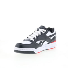 Reebok BB 4500 DMX Mens White Leather Lace Up Lifestyle Sneakers Shoes