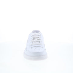 Reebok Court Advance Mens White Leather Lace Up Lifestyle Sneakers Shoes