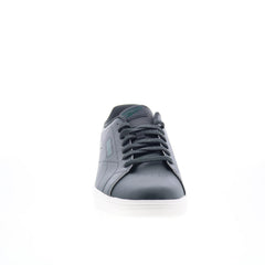 Reebok Court CLN Mens Gray Leather Lace Up Lifestyle Sneakers Shoes
