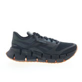 Reebok Floatzig 1 Mens Black Canvas Lace Up Athletic Running Shoes