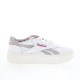 Reebok Court Advance Surge Womens White Leather Lifestyle Sneakers Shoes