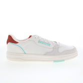 Reebok Phase Court Mens White Leather Lace Up Lifestyle Sneakers Shoes