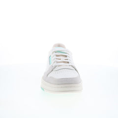 Reebok Phase Court Mens White Leather Lace Up Lifestyle Sneakers Shoes