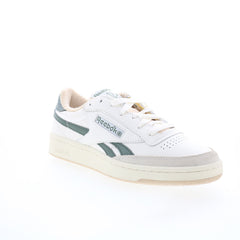 Reebok Club C Revenge Vintage Mens White Leather Lifestyle Sneakers Shoes