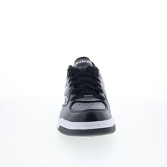 Reebok BB 4500 DMX Mens Black Leather Lace Up Lifestyle Sneakers Shoes