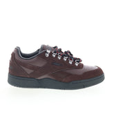 Reebok BB 4000 II Obey Mens Brown Suede Lace Up Lifestyle Sneakers Shoes