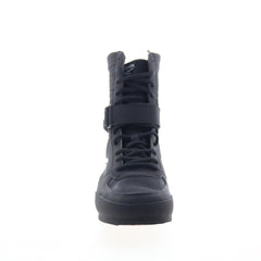 Reebok Boxing HI Mens Black Mesh Lace Up Athletic Boxing Shoes