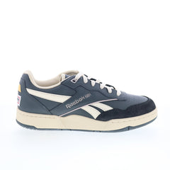Reebok BB 4000 II Mens Gray Synthetic Lace Up Lifestyle Sneakers Shoes