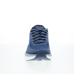 Reebok Road Strider Mens Blue Canvas Lace Up Athletic Running Shoes