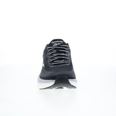 Reebok Road Strider Mens Black Canvas Lace Up Athletic Running Shoes