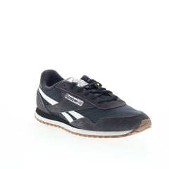 Reebok Classic AZ Mens Black Suede Lace Up Lifestyle Sneakers Shoes