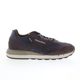 Reebok Classic Nylon 89 Mens Black Suede Lace Up Lifestyle Sneakers Shoes