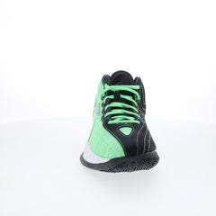 Reebok Press Mens Green Mesh Lace Up Athletic Basketball Shoes