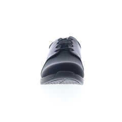 Drew Clover 10300-99 Womens Black Leather Lifestyle Sneakers Shoes