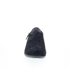 Drew Metro 14794-16 Womens Black Narrow Leather Lifestyle Sneakers Shoes