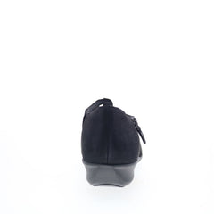 Drew Metro 14794-16 Womens Black Wide Leather Lifestyle Sneakers Shoes