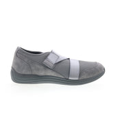 Drew Aster 14803-43 Womens Gray Hook & Loop Lifestyle Sneakers Shoes