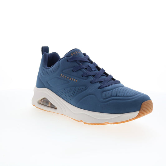 Skechers Tres-Air UNO - Casairal Mens Blue Lifestyle Sneakers Shoes