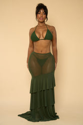 ELENA SKIRT-IVY GREEN