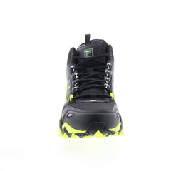 Fila Oakmont TR Mid 1JM01276-007 Mens Black Leather Athletic Hiking Shoes