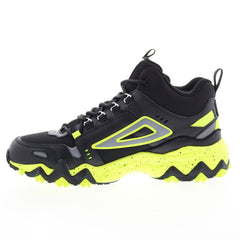 Fila Oakmont TR Mid 1JM01276-007 Mens Black Leather Athletic Hiking Shoes