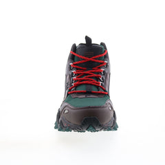 Fila Oakmont Trail Mid 1JM01276-362 Mens Green Leather Athletic Hiking Shoes