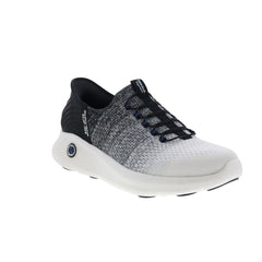 Skechers Go Walk Anywhere 216300-WBK Mens White Lifestyle Sneakers Shoes