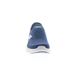 Skechers Arch Fit Go Walk Anywhere The Tourist Mens Blue Sneakers Shoes