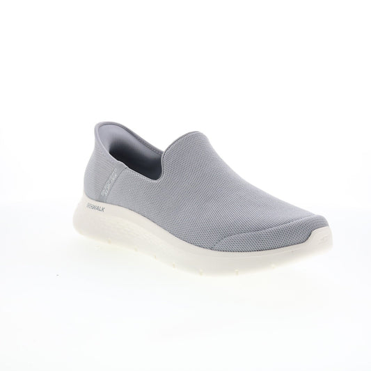 Skechers Slip-Ins Go Walk Flex Louis Mens Gray Lifestyle Sneakers Shoes