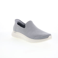 Skechers Slip-Ins Go Walk Flex Louis Mens Gray Lifestyle Sneakers Shoes