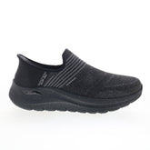Skechers Waterproof Arch Fit 2.0 Sultez Mens Black Extra Wide Sneakers Shoes