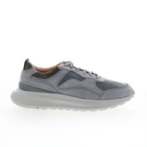 Johnston & Murphy 24-6279 Mens Gray Nubuck Lace Up Lifestyle Sneakers Shoes