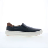 Johnston & Murphy 25-2831 Mens Black Leather Lifestyle Sneakers Shoes