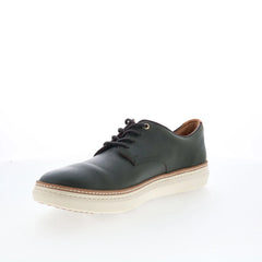 Johnston & Murphy 25-2908 Mens Green Leather Lifestyle Sneakers Shoes