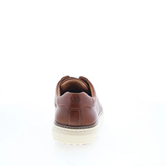 Johnston & Murphy 25-2982 Mens Brown Leather Lifestyle Sneakers Shoes