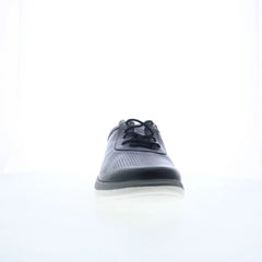 Johnston & Murphy 25-3821 Mens Black Leather Lifestyle Sneakers Shoes