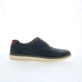 Johnston & Murphy 25-8359 Mens Blue Leather Lifestyle Sneakers Shoes