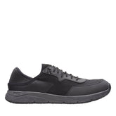 Clarks Davis Low 26165333 Mens Black Leather Lace Up Athletic Running Shoes