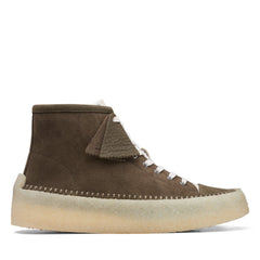 Clarks Caravan Mid 26167696 Mens Brown Suede Lifestyle Sneakers Shoes