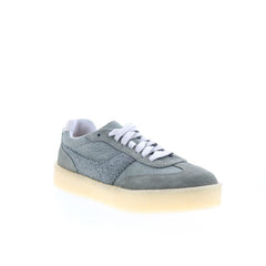 Clarks Tor 80 26178160 Womens Green Suede Lace Up Lifestyle Sneakers Shoes