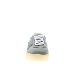 Clarks Tor 80 26178160 Womens Green Suede Lace Up Lifestyle Sneakers Shoes