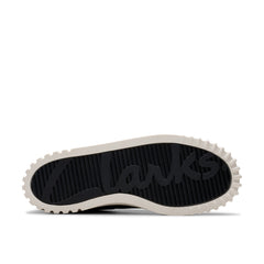 Clarks Mayhill Bay 26181205 Womens Black Leather Lifestyle Sneakers Shoes