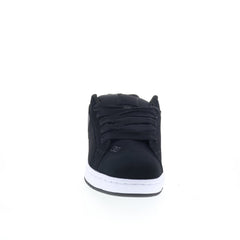DC Court Graffik 300529-BLW Mens Black Nubuck Skate Inspired Sneakers Shoes
