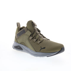 Puma Enzo 2 Revamp Fleck 31033702 Mens Green Athletic Running Shoes