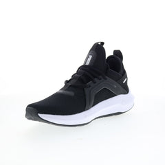 Puma Softride Enzo 5 31109802 Mens Black Canvas Athletic Running Shoes